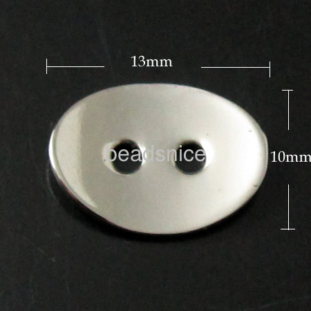 Stainless Steel Clasp nice for your bracelet making  Oval